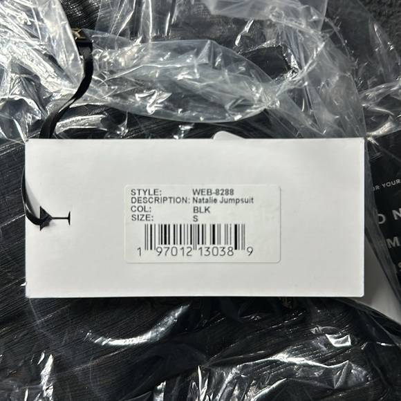 Retrofete Natalie Jumpsuit NWT - Picture 8 of 8